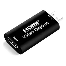 Capturadora Video Hdmi Digital Full Hd Usb Streaming 1080p