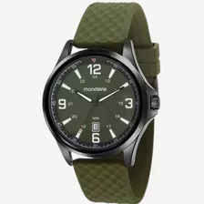 Relógio Masculino Mondaine Esportivo Verde Militar 50 Metros