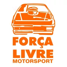 Kit 2 Adesivos Automotivo Força Livre