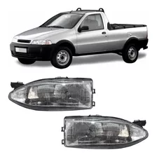 02 Farol Do Fiat Strada 2000 2001 2002