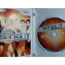 Disneys Sing It Pop Hits Americano Mídia Física Wii Wii U