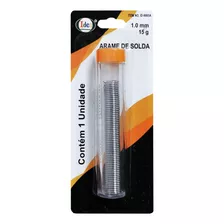 Estanho Para Solda Tubo 1.0mm 15g Fio De Solda P/ Eletrônica