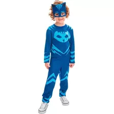 Fantasia Menino Gato Pjmasks Catboy Infantil Original Disney