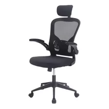 Silla De Oficina Pc Giratoria Con Apoyabrazos Soporte Lumbar