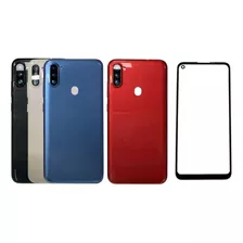 Tela De Vidro Frontal + Tampa Traseira Para Galaxy A11 A115