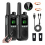 10pz Radios Bf-888s Uhf Walkie Talkie Con Linterna Cable Usb