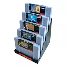 Exhibidor De Juegos Super Nintendo