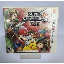 Super Smash Bros. Nintendo 3ds 