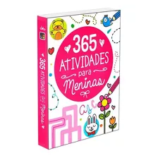 Livro Infantil 365 Atividades Para Meninas - Passatempos