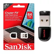 Mini Pen Drive Sandisk Cruzer Fit 64gb 32gb Usb