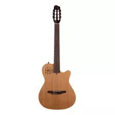 Guitarra Electroacústica Godin Multiac Encore 035045 Para Diestros Natural Palo De Rosa Semi Brillante