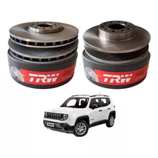 Kit Discos Dianteiro E Traseiro Jeep Renegade Compass