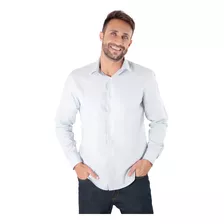 Camisa Linho Slim Social Masculina Natural Premium Atacado