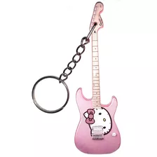 Pack X3 Guitarra Llavero Hello Kitty (o Surtido A Elec)