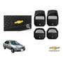 Tapetes 3pz Bt Logo Chevrolet Corsa Sedan 2003 A 2008