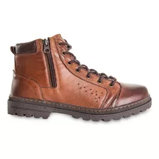 Botas Masculinas Couro Legitimo Coturno Vacanza Laroche 339