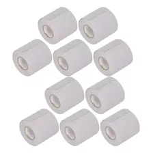 10 Pzs Cinta Momia Pvc Aire Acondicionado Minisplit Blanca