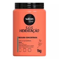 Máscara Sos Hidratação Café E Glicerina Salon Line 1kg