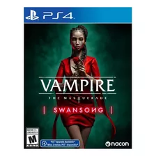 Vampire: The Masquerade - Swansong - Ps4 Nuevo Y Sellado