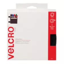 Cinta Velcro Autoadhesivo Negro