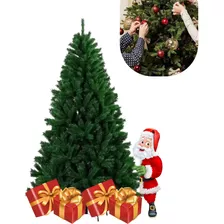 Árvore Natal 180cm 540 Galhos Pinheiro Verde Montagem Fácil