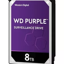 Disco Duro Wd Purple 8 Tb Dvr Nvr Nas Pc Server Backup