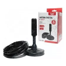 Antena Digital Hd 3.5dbi Interna Externa C/ Imã 3m Altomex