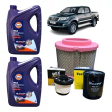 Kit Service Filtros Y Aceite Gulf Toyota Hilux 2.5/3.0 D4d