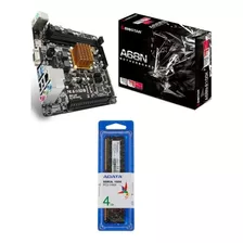 Kit De Actualizacion Mother Biostar + Proce Amd + 4 Gb Ram Color Negro