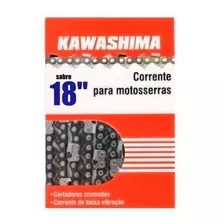 Corrente Motosserra Sabre 18pol .325 .058 72 Elos Kawashima