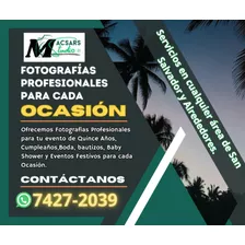 Servicio De Fotografías Para Eventos De Cualquier Ocasión