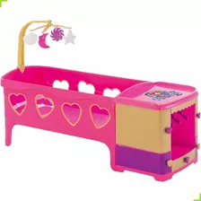 Bercinho De Boneca Princesa Meg Reborn Rosa Magic Toys 8101 