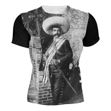 Playera Sublimada Emiliano Zapata Mexicano Caballo.