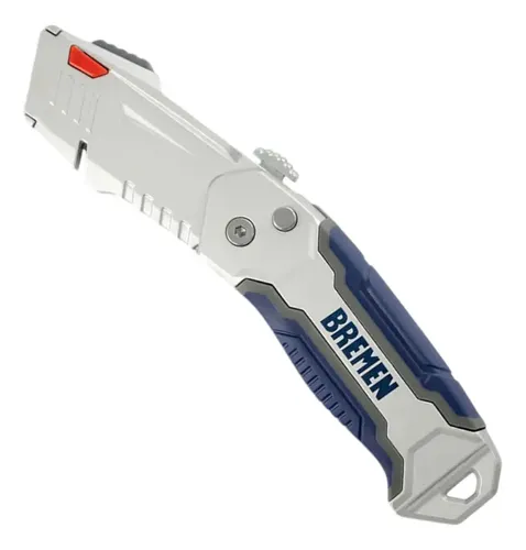 Cutter Profesional Plegable Cuchilla Trapezoidal Bremen 8038