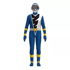 Fantasia Power Ranger Dino Fury Infantil Fechada Luxo 2022