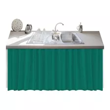 Cortina Cocina Bajo Mesada 145x80 En Modo Hogar