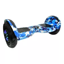 Hoverboard 10´ Scooter 10 Led Bluetooth Kenn Azul Camuflado
