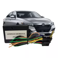 Interface Controle Comando De Som No Volante Honda Accord