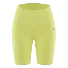 Short Largo Mujer Vibrant Sportfitness Pistacho