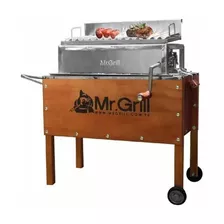 Caja China Mediana Premium Jr. + Parrilla Sistema Mr. Grill