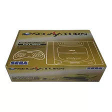 Caixa Sega Saturn Japones Com Divisoria De Madeira Mdf