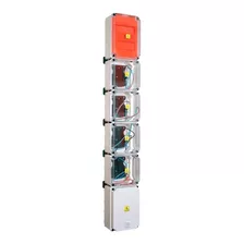 Columna Gabinete Cableado 4 Medidor Monofasico Edesur Roker