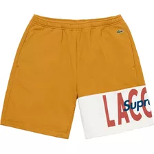 Shorts Supreme Lacoste Logo Panel Sweatshort Original Hype