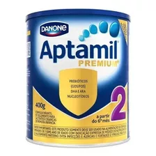 Danone Aptamil Premium 2 Fórmula Infantil Lata De 400g 