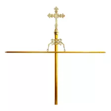 Porta Estandarte Cruz Simbolos De Los 4 Evangelistas