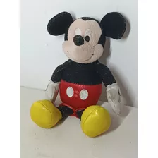 Boneco De Pelúcia Antigo Do Mickey Mouse Colecionável