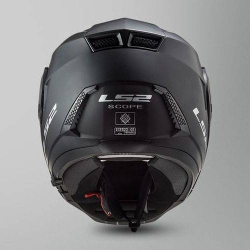 Casco Ls2 Scope Solid Negro Mate Ff902 Foto 7