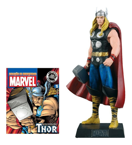Boneco Miniatura Thor - Marvel Figurines Eaglemoss Lacrado!!