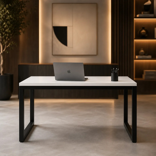 Mesa Para Computador E Estudos Branco