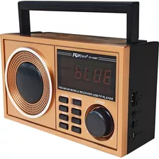 Parlante Reproductor Recargabl Usb Bluetooth Radio + Gratis!